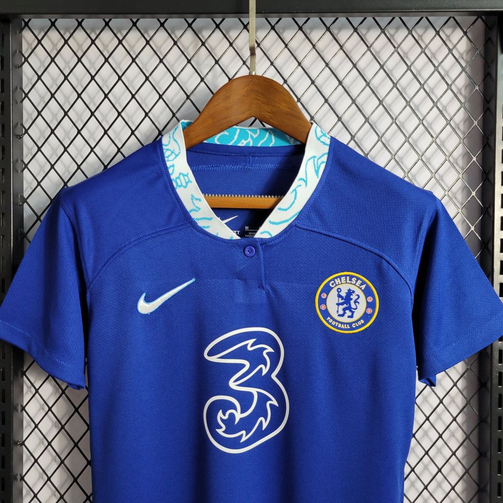 Camisa Chelsea Titular 22/23 - Versão Feminina